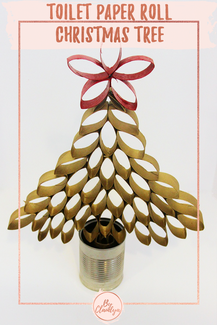 Toilet Paper Roll Christmas Tree