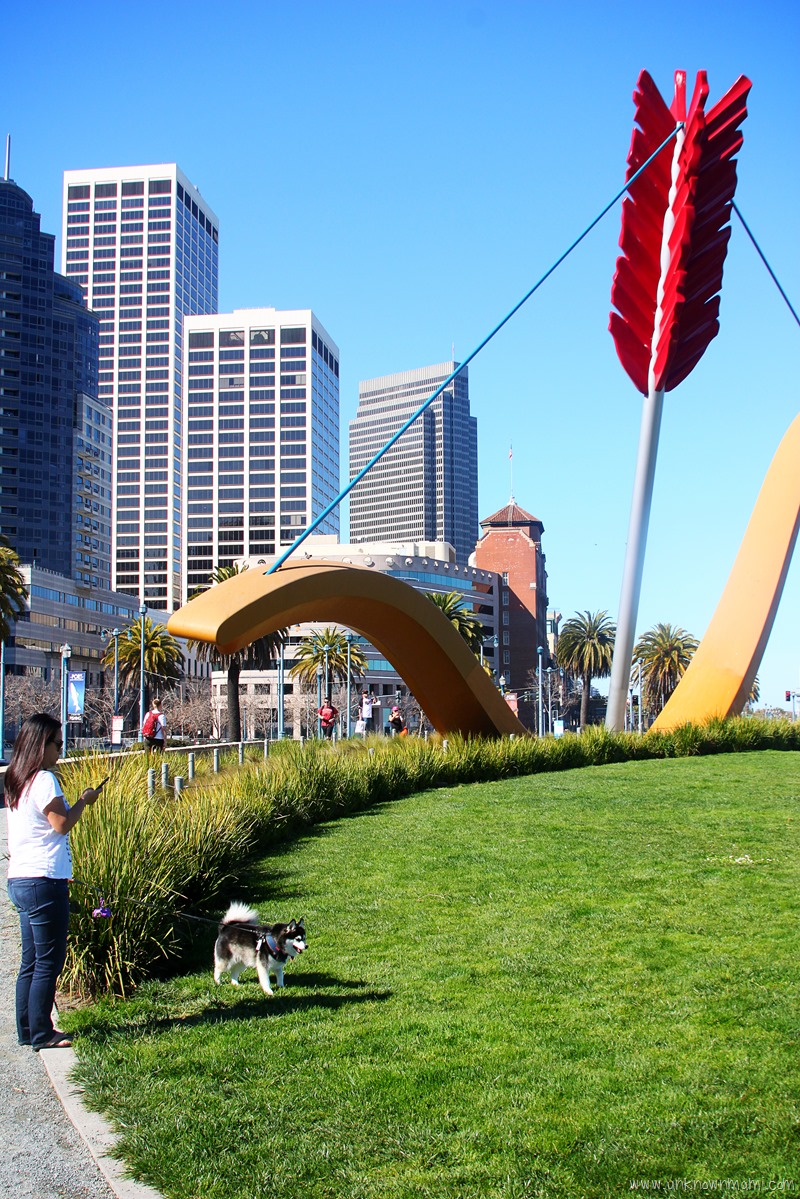 Bow and Arrow Sculpture in San Francisco