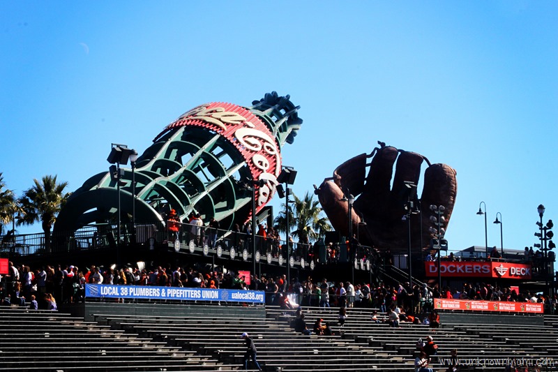 Coca Cola Slide at AT&T Park