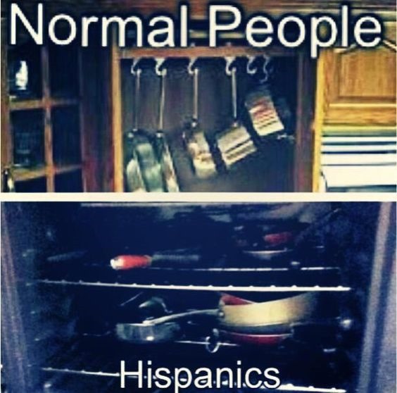 pots and pans in stove