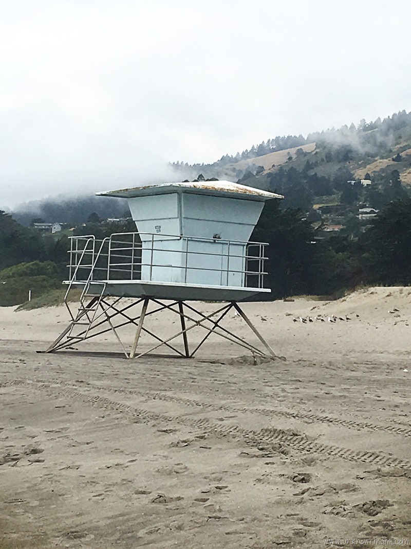 Lifeguard stand Stinson Beach