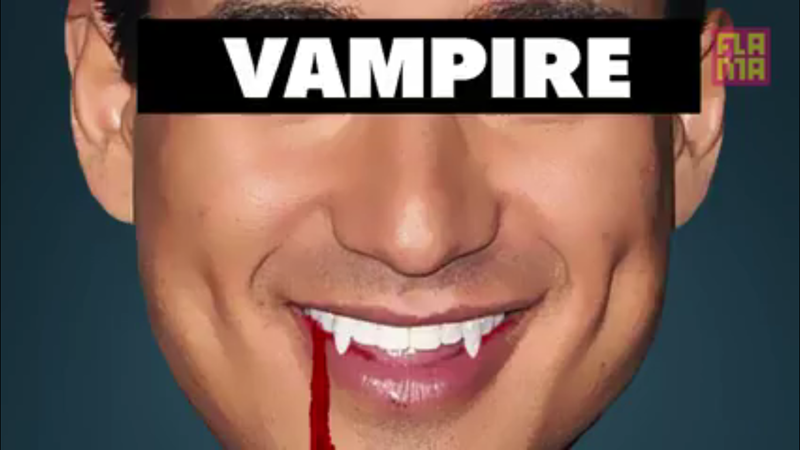 Mario Lopez is a Vampire