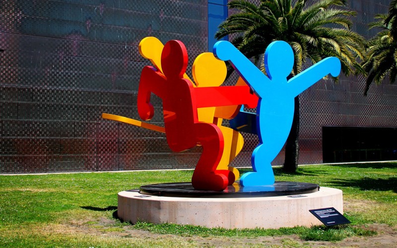 Three Dancing Figures