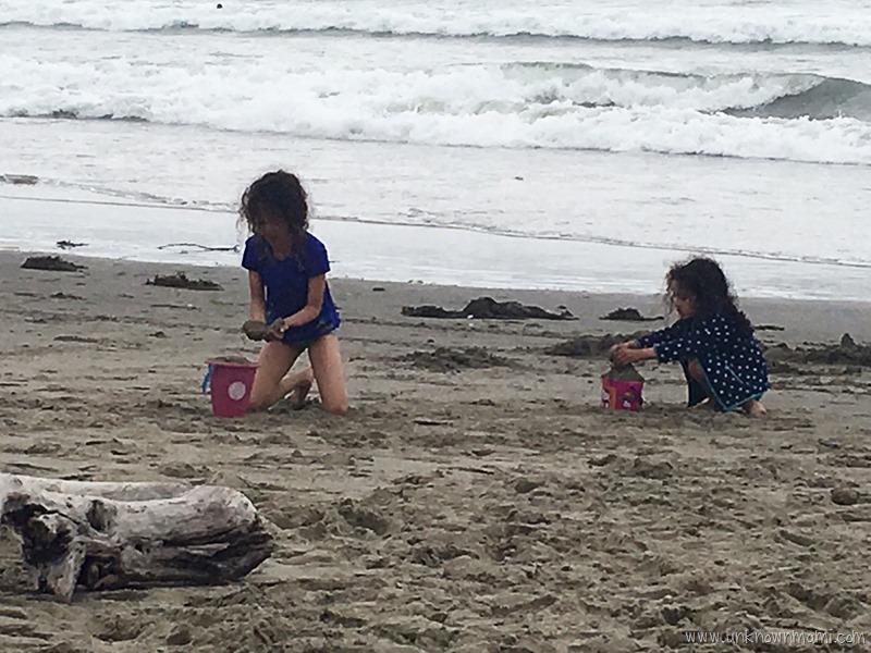 Children playing Stinson Beach