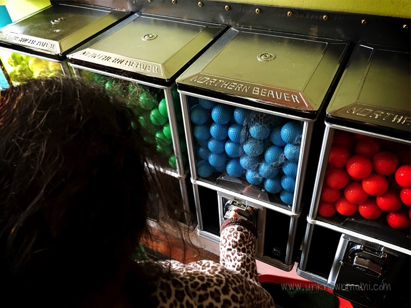 Golf balls at Urban Putt