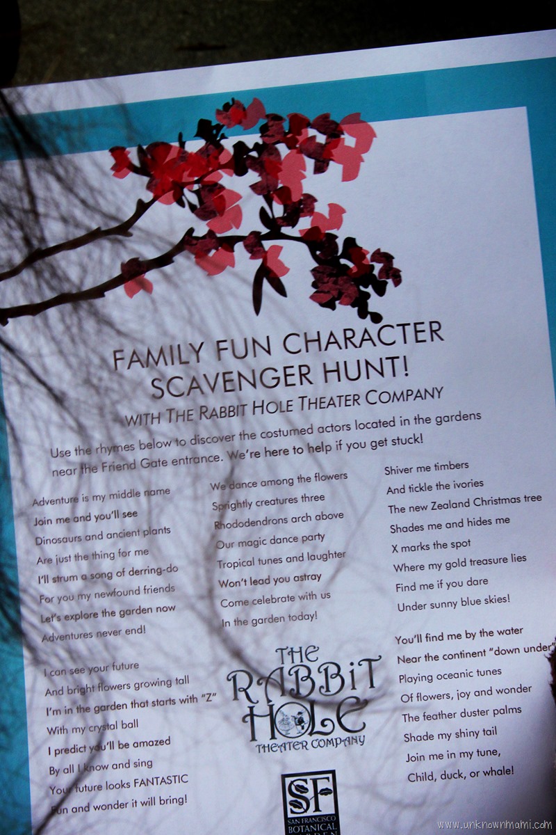 Family Fun Scavenger Hunt with The Rabbit Hole Theater Company
