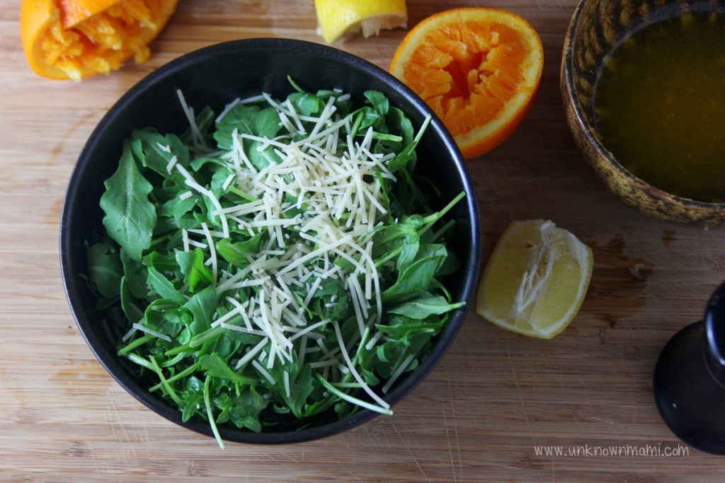 Baby Arugula Salad and Dressing Recipe