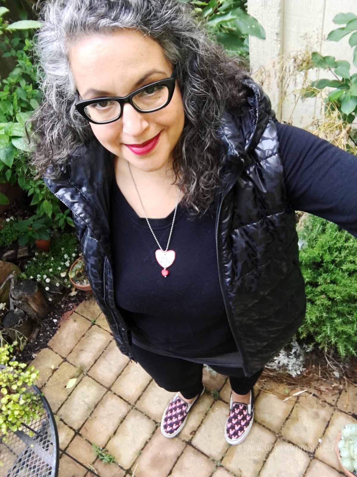 Backyard selfie, Claudya Martinez, Unknown Mami