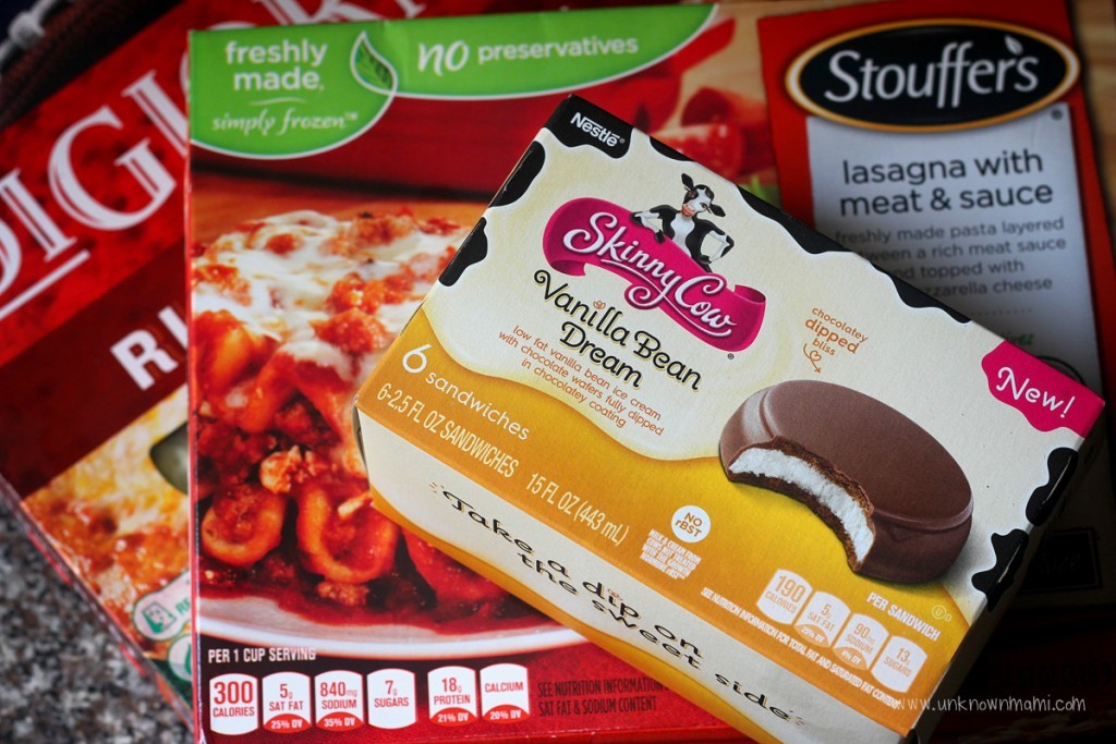 Digiorno, Stouffer's and Skinny Cow Treats
