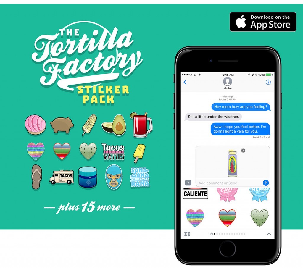 The Tortilla Factory Sticker Factory