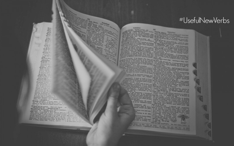 #UsefulNewVerbs Tweets