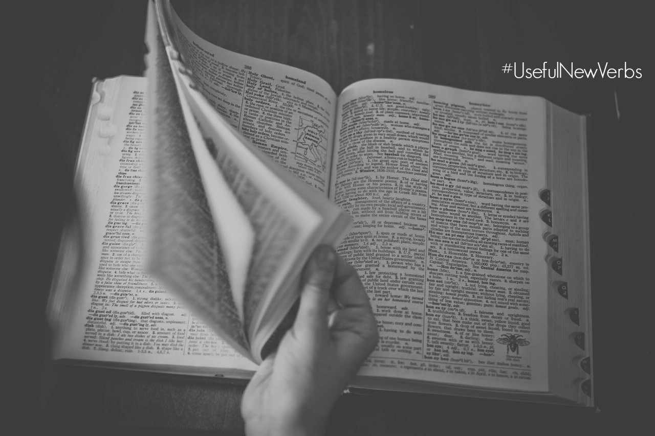 #UsefulNewVerbs Tweets