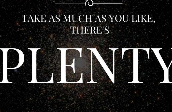 There's plenty