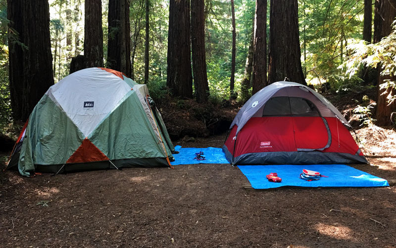 Camping at Little Basin