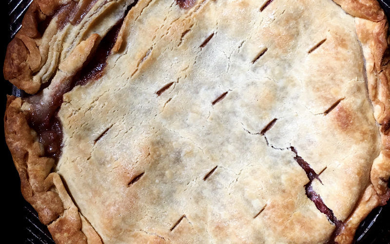 Homemade pie