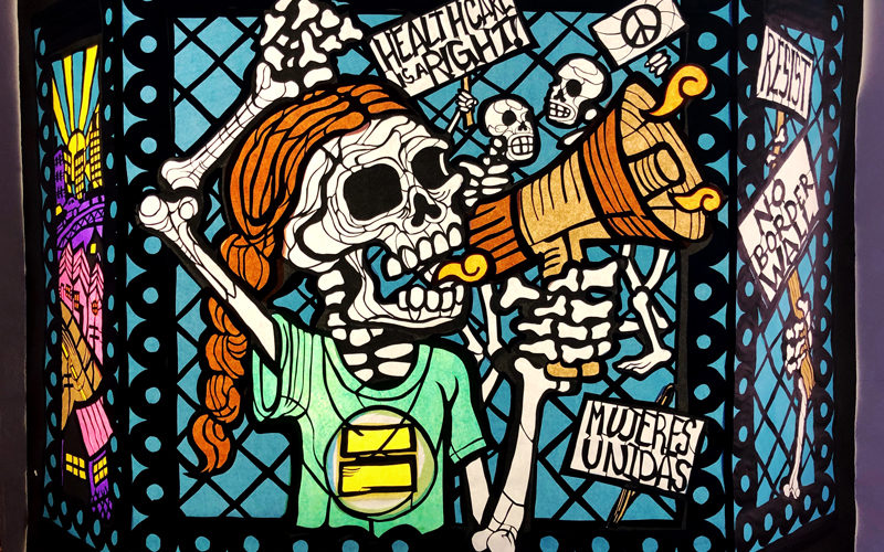 Los Muertos, 2017 by Adriana M Garcia