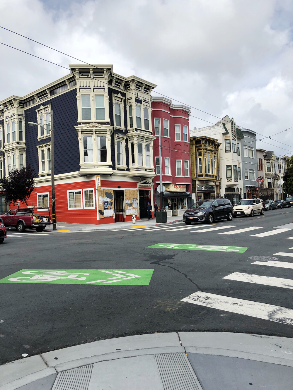 Corner of Haight and Pierce