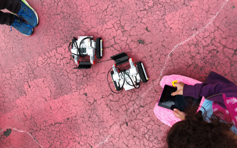 School Science Fair Robot Fight