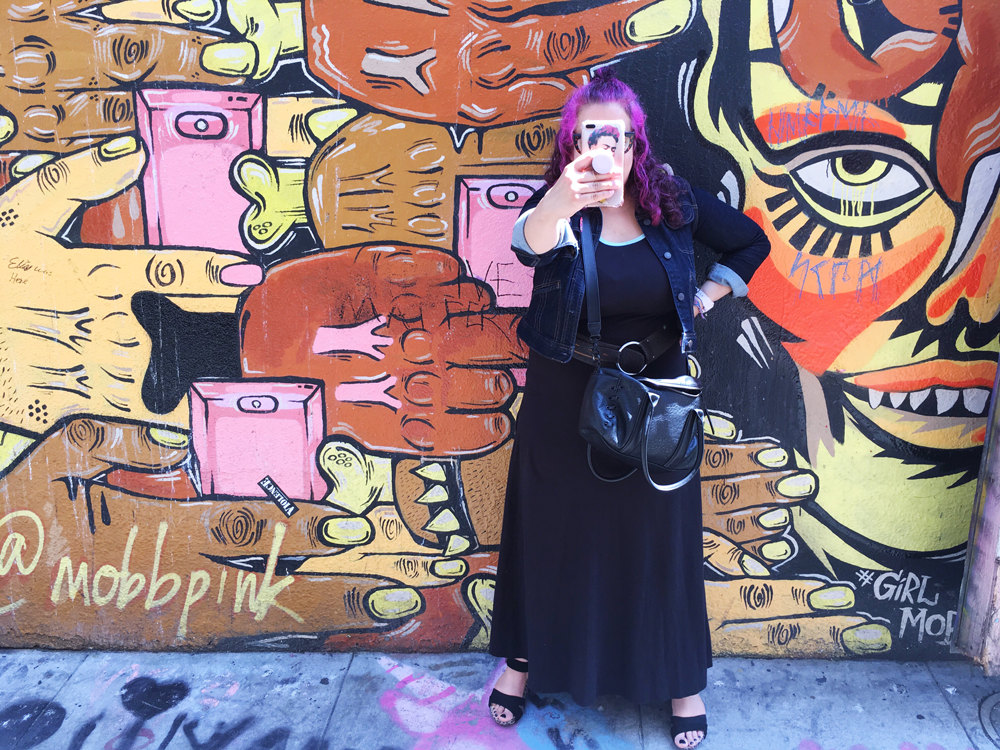 Visiting Clarion Alley in San Francisco