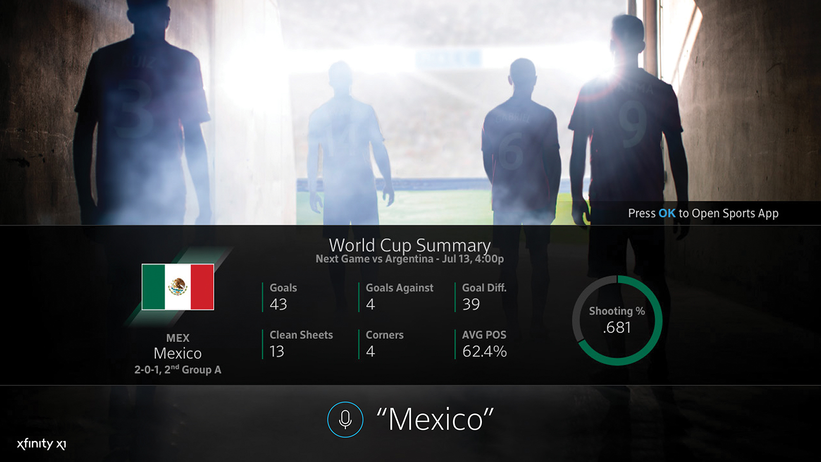 watch soccer with xfinity