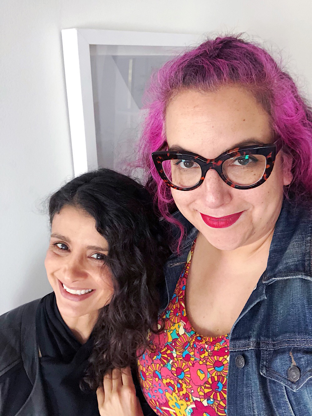 Ana Flores and Claudya Martinez