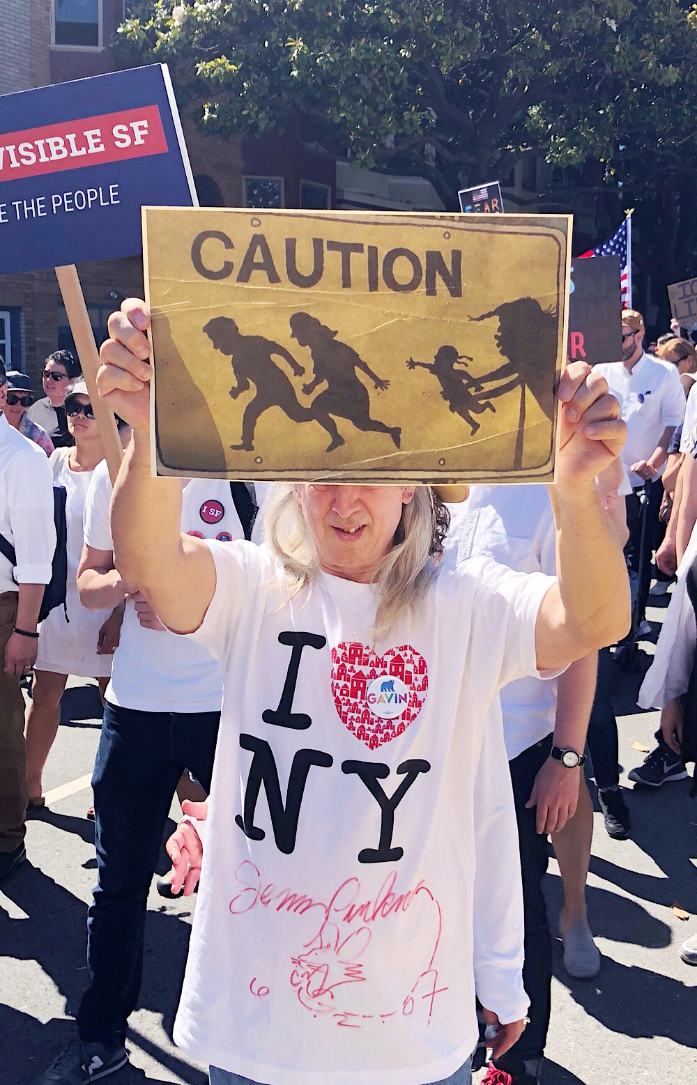 SF Families Belong Together Rally Signs