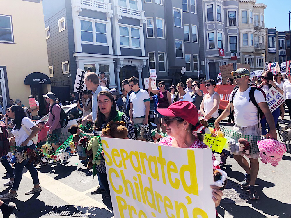 Families Belong Together San Francisco Rally