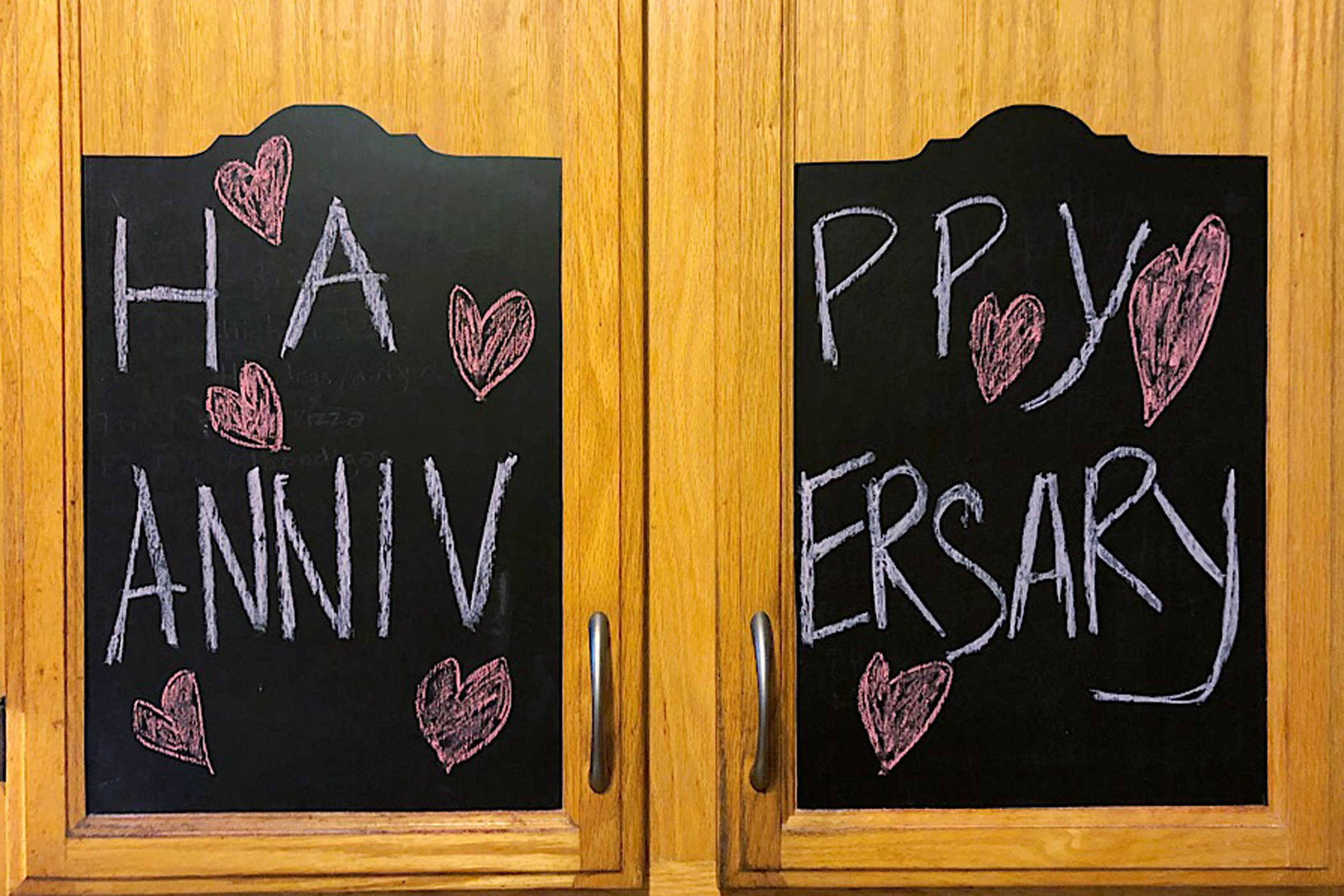 Happy Anniversary sign