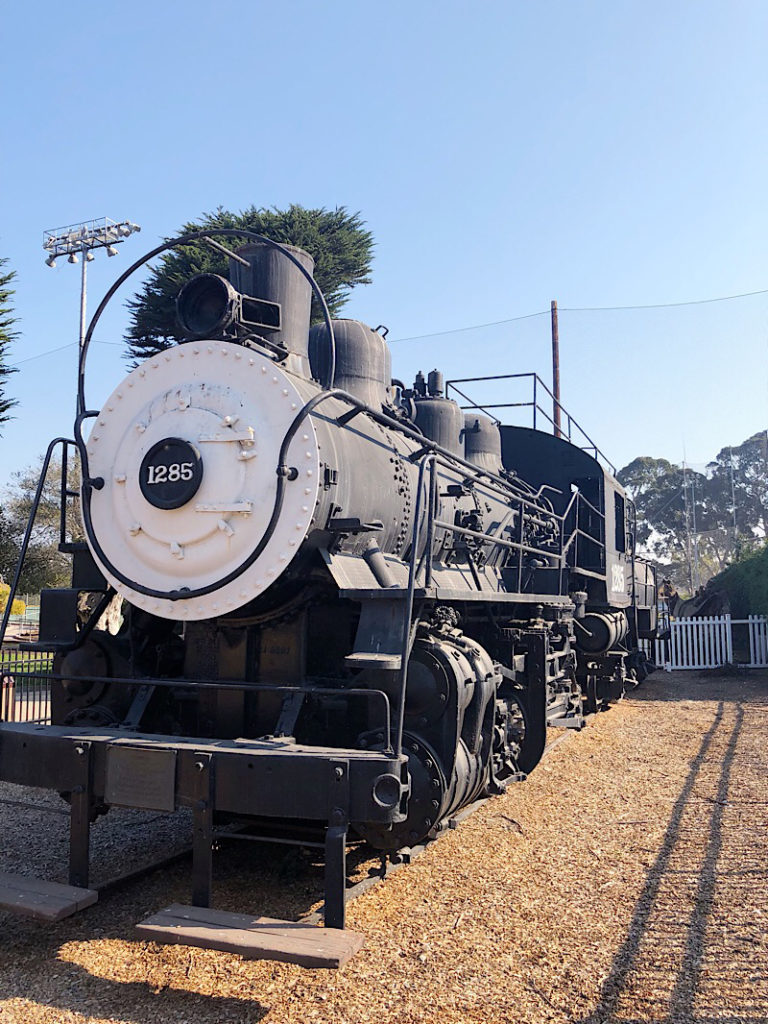 Train at Dennis the Menace Playground