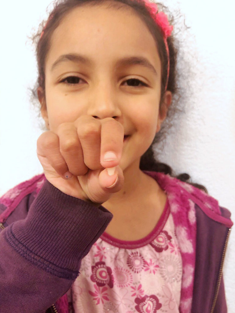Baby tooth for Tooth Fairy
