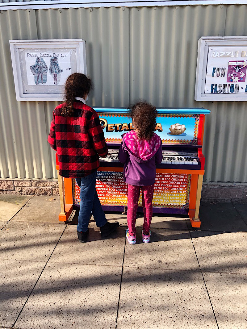 Street Piano in Petaluma