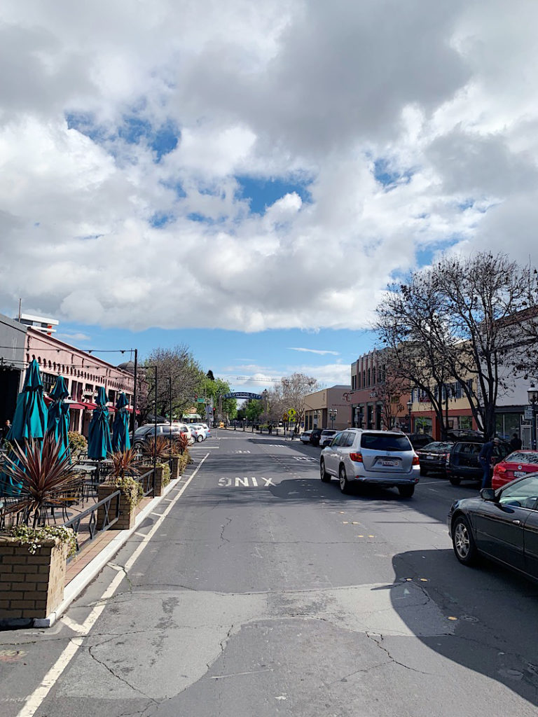 Broadway in Redwood City