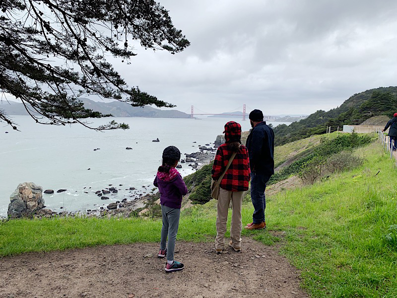 Mile Rock Beach in San Francisco, CA