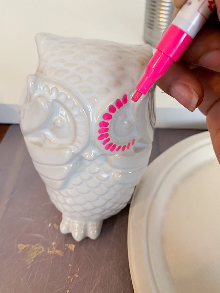 DIY Day of the Dead owls