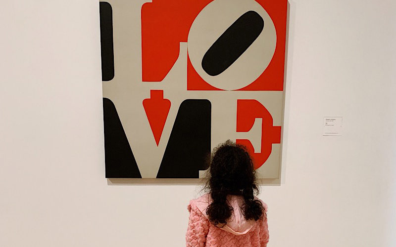 Robert Indiana Love SFMOMA
