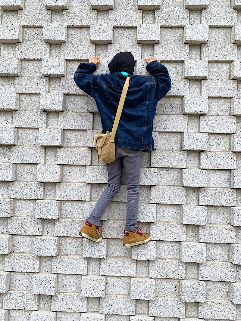 Climbing the walls