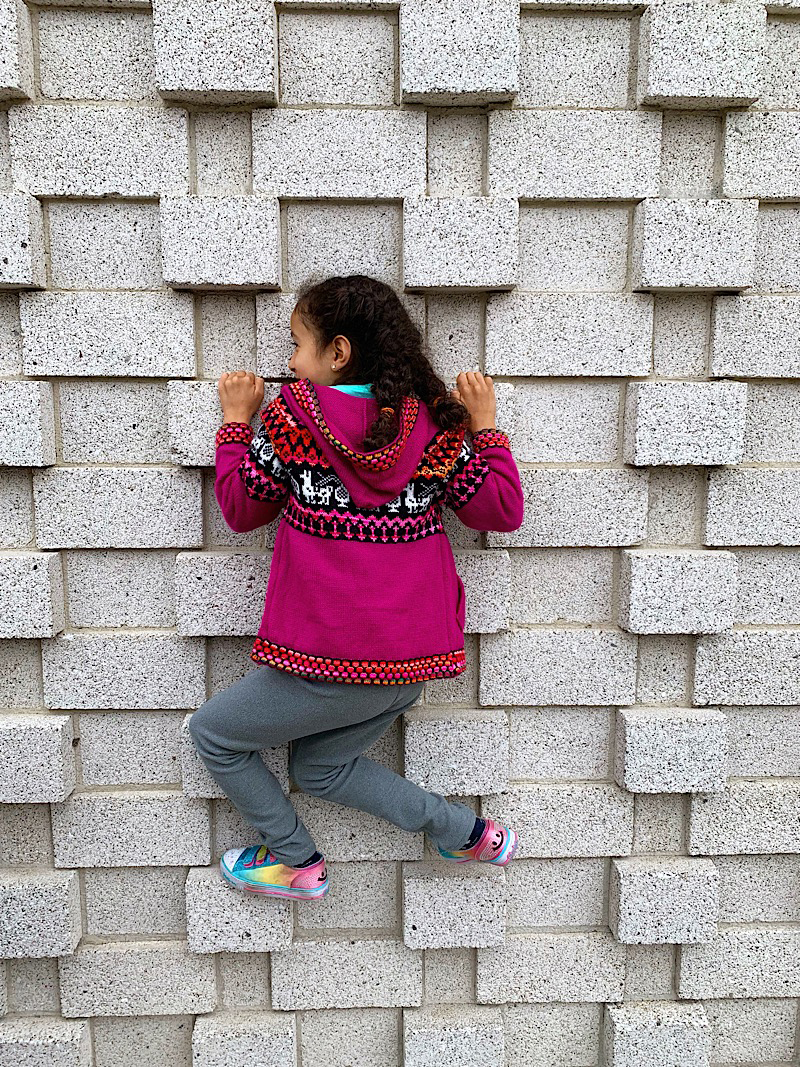 climbing the walls