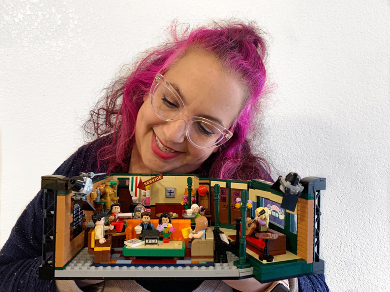 Check Out My Central Perk Lego Set
