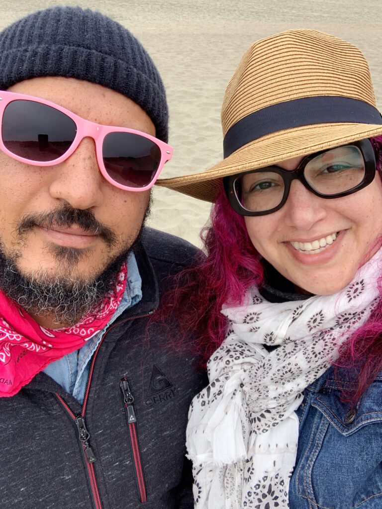 couple at beach