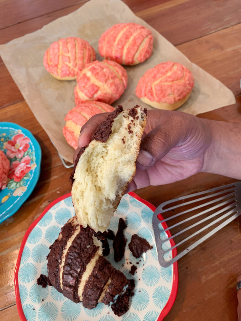 pand dulce conchas